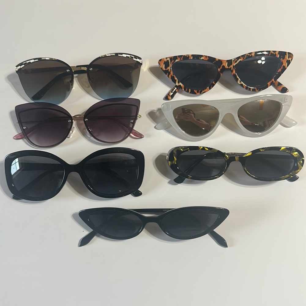 Sunglasses Bundle- Various Brands- Barbiecore Inspired